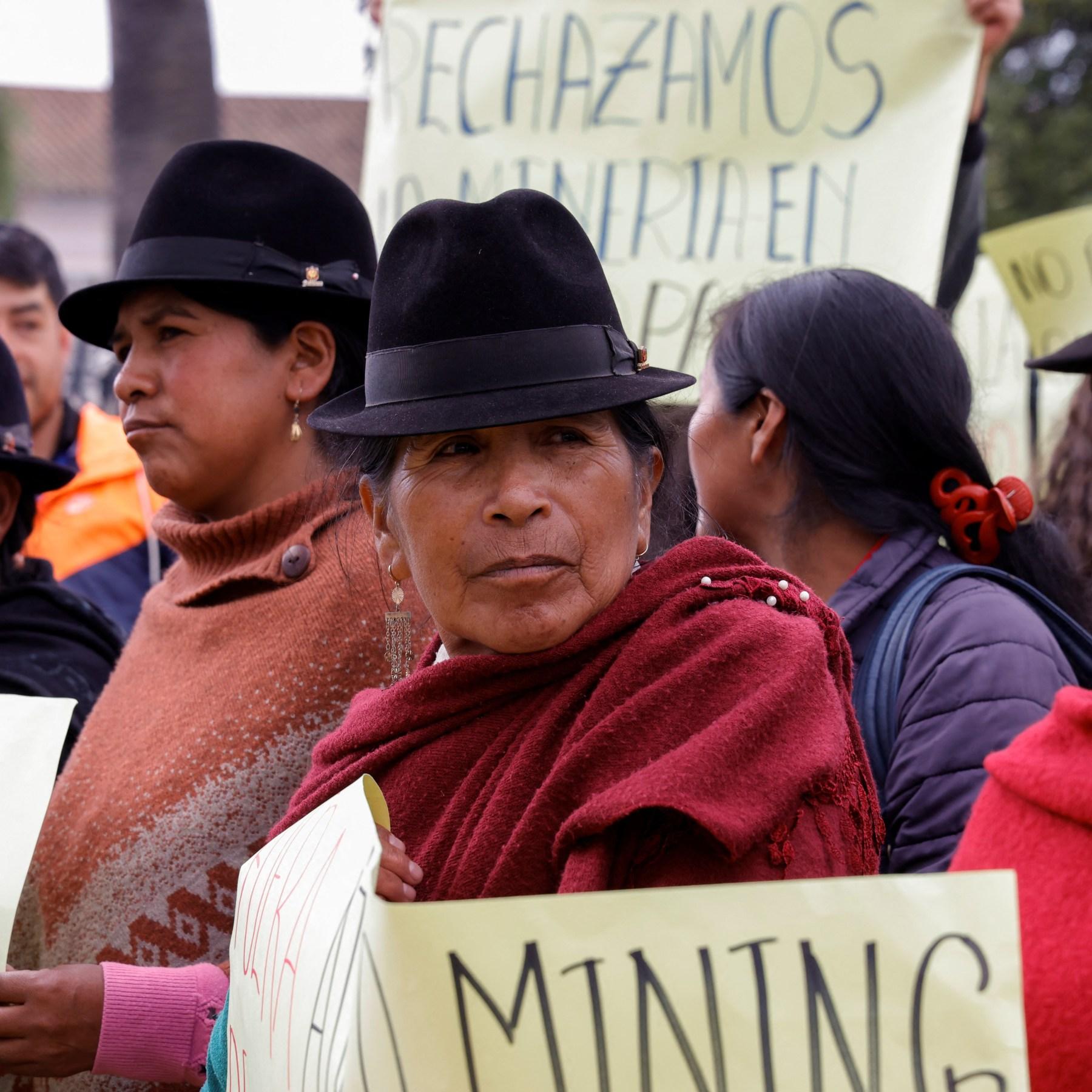 In Ecuador, gov't sees mining as the future. But communities are ...
