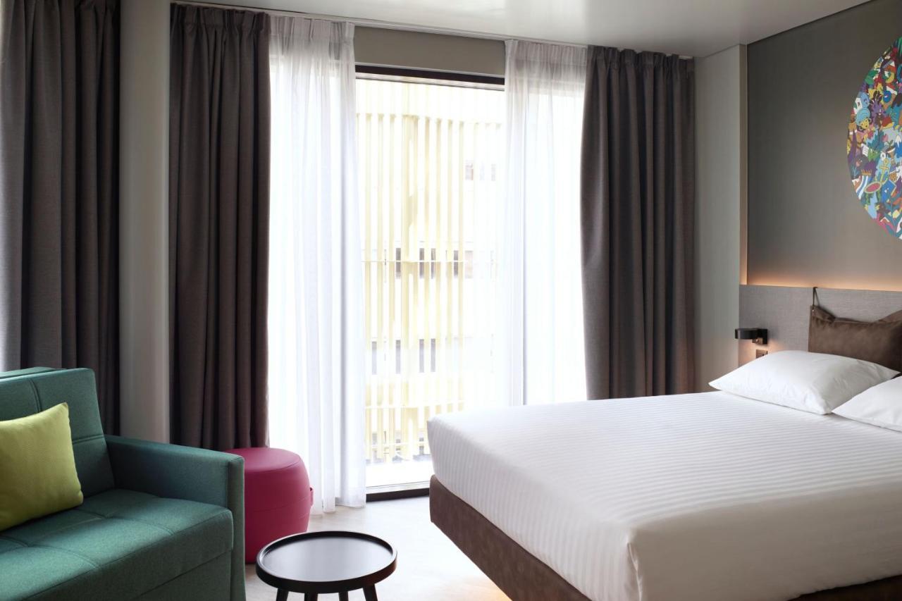 Dreibettzimmer Moxified mit Stadtblick