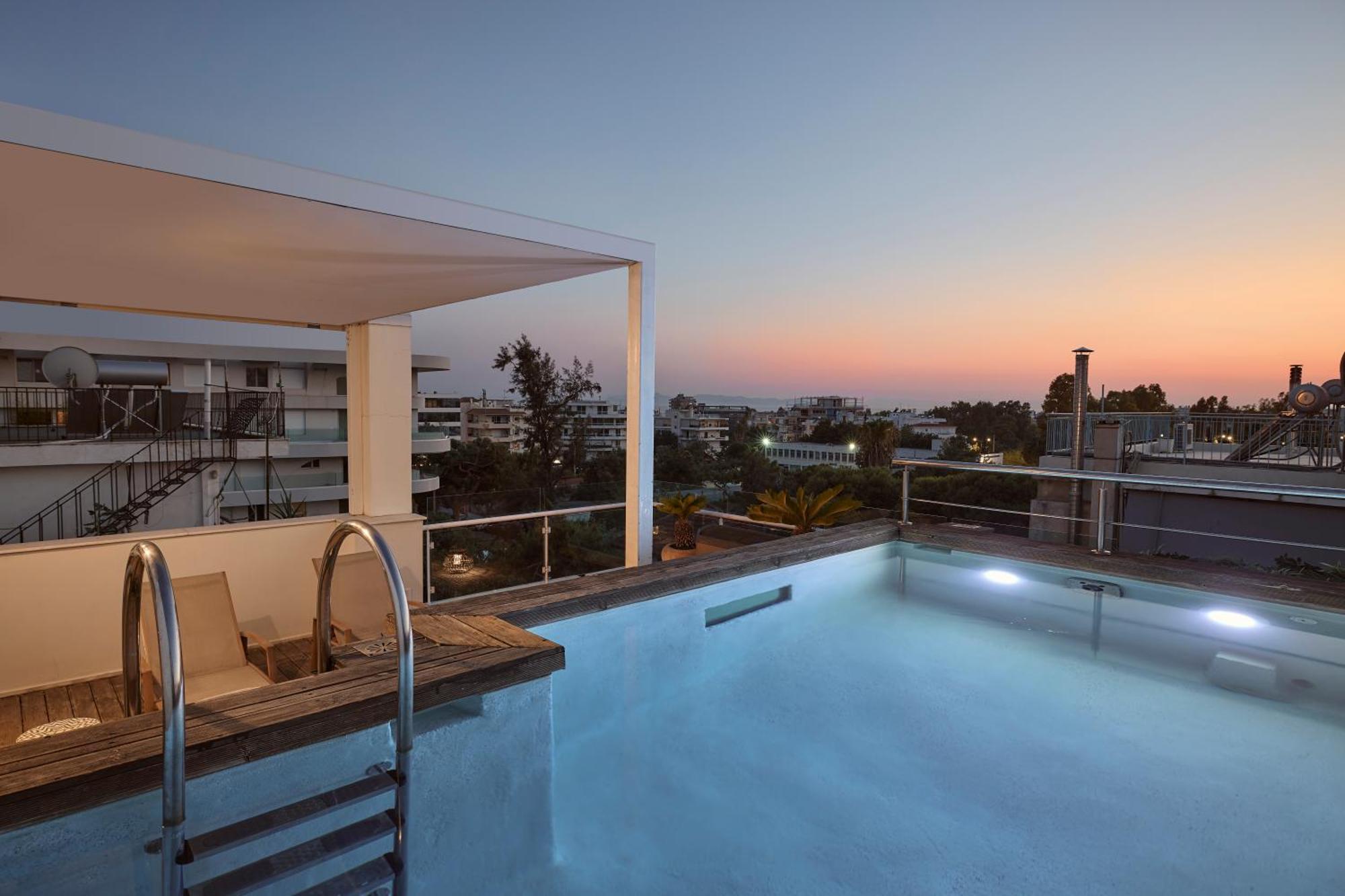 Penthouse Apartment Private Pool Saffron