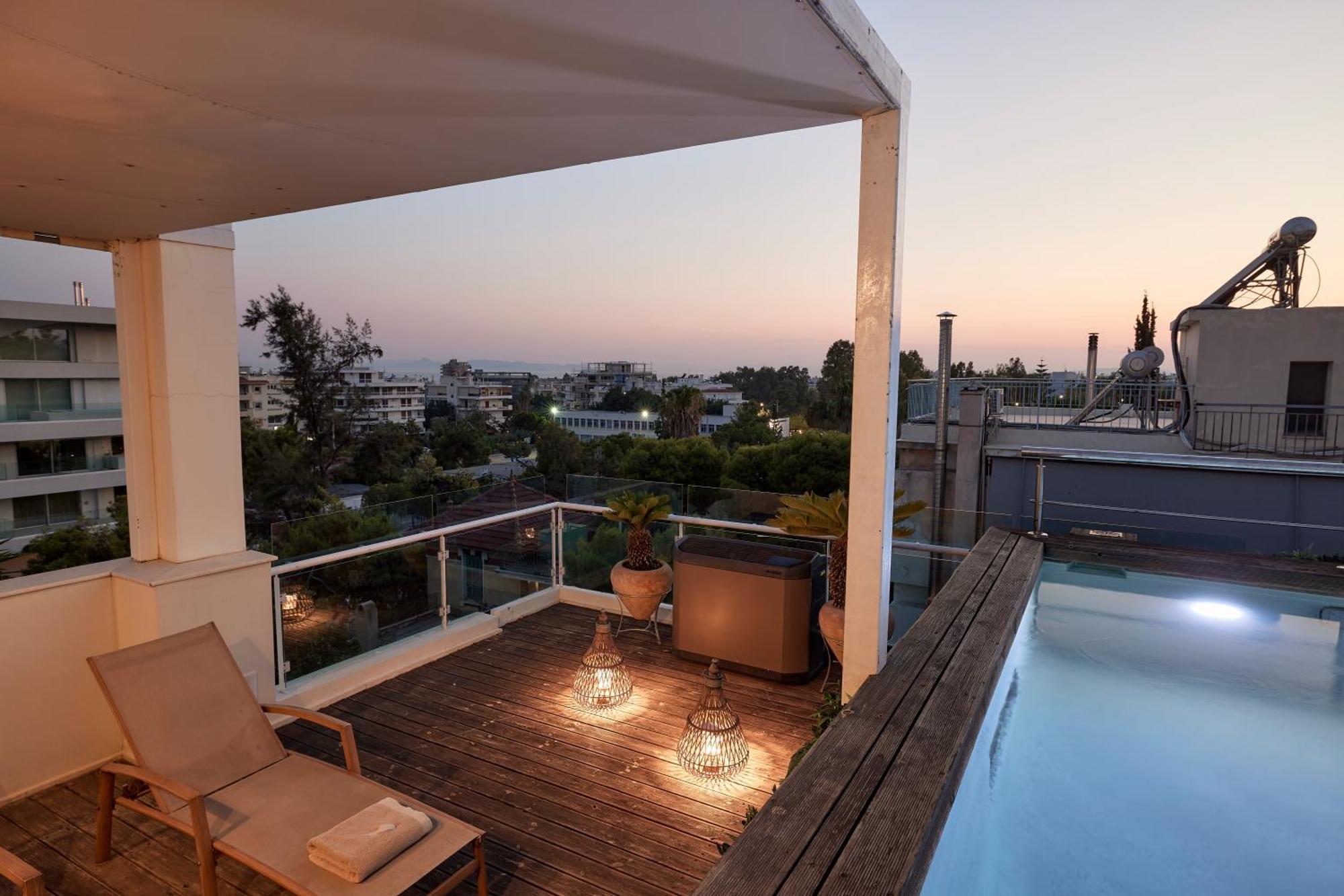 Penthouse Apartment Private Pool Saffron