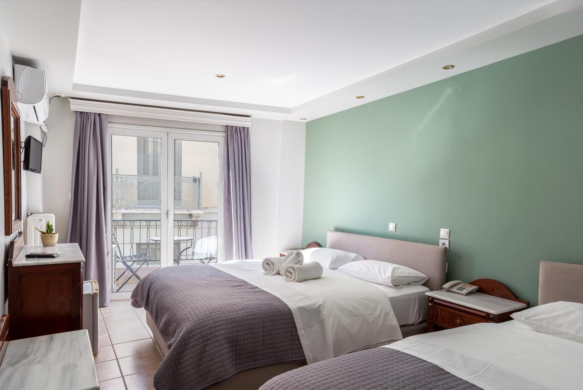 Superior Doppelzimmer mit Blick auf die Akropolis