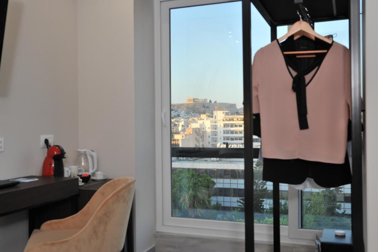 Habitación Individual Esquinera con vistas a la Acrópolis