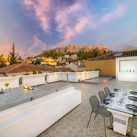 Live Your Myth Villa With Acropolis View Plaka-3