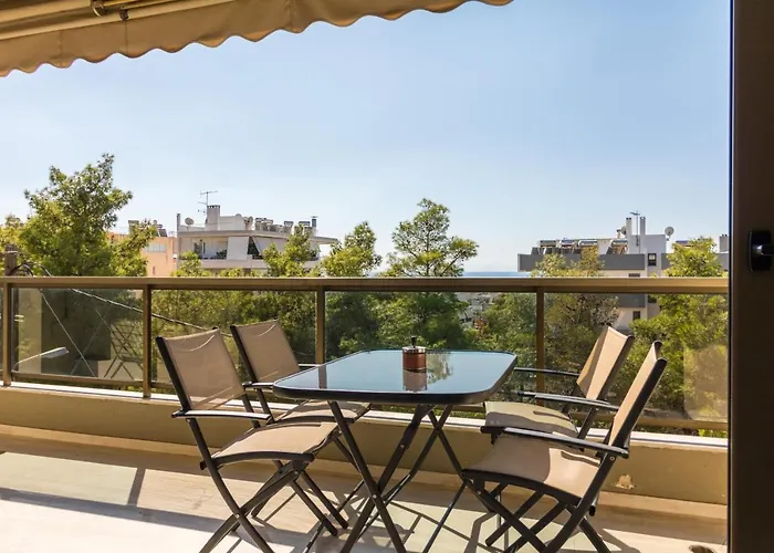 Amazing Holiday Apt With Ocean Views Athènes acceptant les animaux
