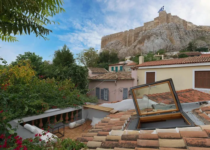 Appartement Live At The Acropolis Shadow - Under Super Scenic Anafiotika à Athènes