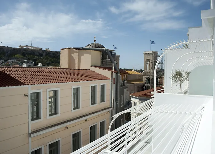 Hotéis centrais de Atenas 