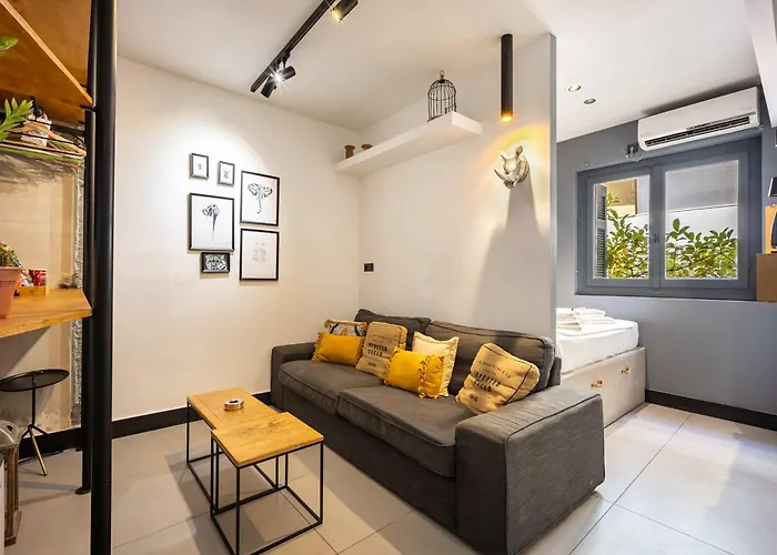 Apartamento Well Designed 1Br In Prime Kolonaki Atenas admite animales
